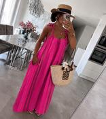Pink Cotton Summer Dress ( pre order in 20th) - Sassy Dresses image