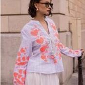 Cotton Heart Blouse - Size M/L image