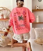 Cotton Neon Coral under the sea Sweatshirt - Sassy Dresses