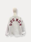 Grey Bordeaux oversized Dog Mom Cotton Sweatshirt ( due in Thur) - Sassy Dresses image