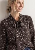 Bow Blouse Coffee image