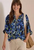 Cecil Navy Blouse