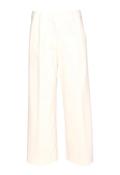Soft wide Leg Trouser With Pocket Cream image