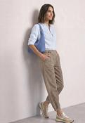 High Waist Barrel Cord Trouser image