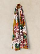 Sophie Printed Scarf Chartreuse