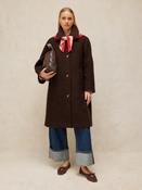 Kelsey Boucle Coat Chocolate image