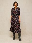 Rua Jersey Dress Navy Print image