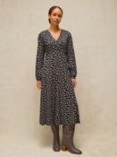 Megan Navy Jersey Dress
