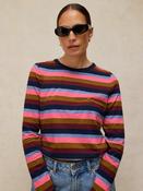Clara Pink Stripe Cotton Top image