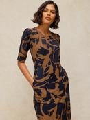 Olivia Tan Print Dress image