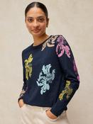 Clara LS Tee Navy image