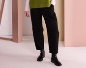 Soft Pull Up Shaped Trouser