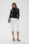 Culture White Capri Pants image