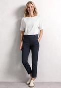 Slim Leg Navy Trouser Street One image