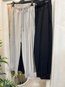 Naya Slim Leg Trouser With Tab Hem Ash image