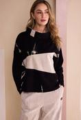High Neck Top With Cord Section