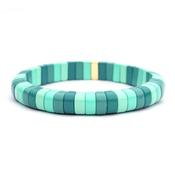 Summer Enamel Bracelet Seagreen image