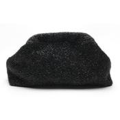 Black Sparkle Clutch Bag image