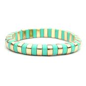 Summer Enamel Bracelet Green image