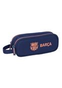 FC Barcelona Navy Double Pencil Case