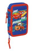 Disney Pixar Cars Small Triple 29pc Filled Pencil Case