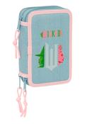 Disney Wicked Small Triple 37pc Filled Pencil Case