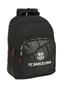 FC Barcelona Black Large Double Backpack