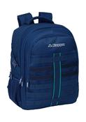 Kappa Navy Large Double 15.6" Laptop Backpack