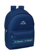 Kappa Navy Large Double 15.6" + USB Laptop Backpack