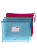Ormond Pkt.5 A4+ Mesh Wallets - Asst