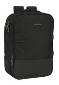 Safta Business Black 15.6" Laptop Weekend Backpack