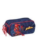 Spiderman Large Triple Pencil Case