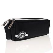 3 Pocket Pencil Case - Jet Black image