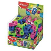 ■ Maped - Single Hole Pencil Sharpener - Boogy - Assorted Colours - Pack of 75 image