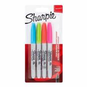 ■ Sharpie - Permanent Markers - Fine Tip - Assorted Pastel Colours - Pack of 4
