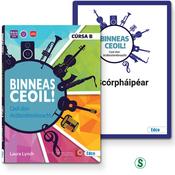 Binneas Ceoil! Cúrsa B - Textbook &amp; Scórpháipéar - Set - New Edition (2025)