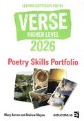Verse 2026 - Leaving Cert Poetry - Higher Level - Skills Portfolio Book Only