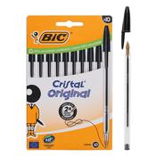 BIC - Cristal Original Ballpoint Pens - Black - Pack of 10