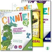 Cinnte 3 - Textbook &amp; Leabhar Punainne - Set - Junior Cycle Irish - Higher Level
