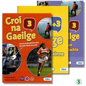 Croí na Gaeilge 3 - Textbook, Activity book and Portfolio Resource Book - Set image