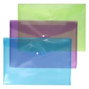 Concept - Button Document Wallets - A3 - Pack of 3