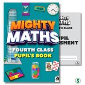 Mighty Maths - Pupil's Book &amp; Assessment Book - Set - 4th Class