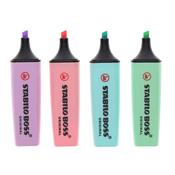 ■ Stabilo - Boss Original - Highlighters - Assorted Colours - Pastel - Pack of 4