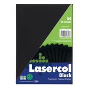 Lasercol - Activity Paper - A4 - Black - Pack of 50 Sheets image