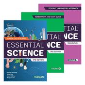 Essential Science - Textbook, Student Laboratory Notebook &amp; Assessment and Exam Guide - Set - 3rd / New Edition (2025)