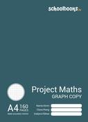 Schoolbooks.ie - A4 Project Maths Graph Copy - 160 Page - 5mm