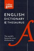 Collins Gem English Dictionary &amp; Thesaurus
