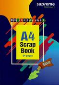 Scrap Book A4 Multi-Colour - 24 Page