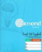 Ormond 88pg A11 Visual Memory Aid Durable Cover Copy Book - Blue image