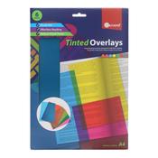 Ormond - Tinted Overlays - A4 - Packet of 6